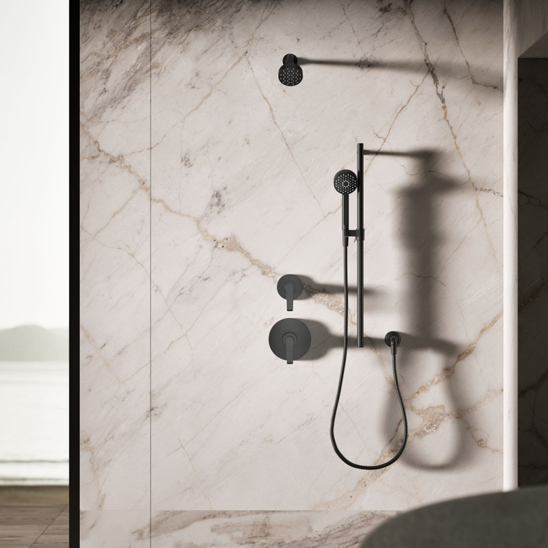 Awaken G90 Four-Function Handshower, 2.5 Gpm, Matte Black