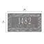 Pinecone 2-Line Wall Address Plaque-2070266627-2070266624