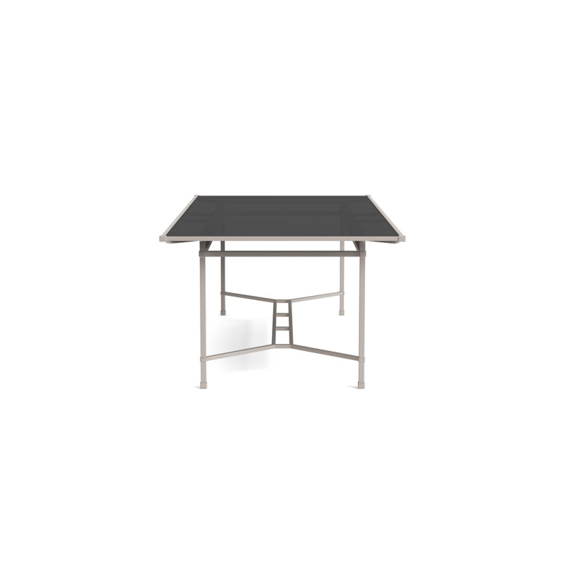 Venetian Outdoor Dining Table, Dove Smooth