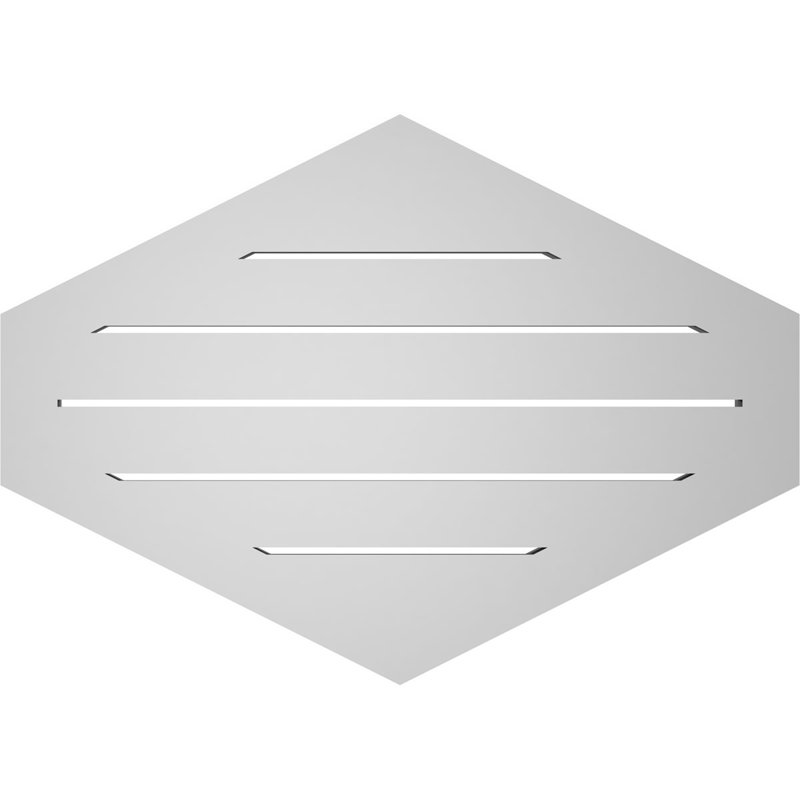 Pente verticale verticale en uréthane 6 pi, 20" H x 28" W x 1.5" D