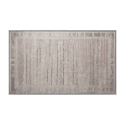 Machine Washable Gray Area Rug