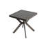 Table en aluminium coulé