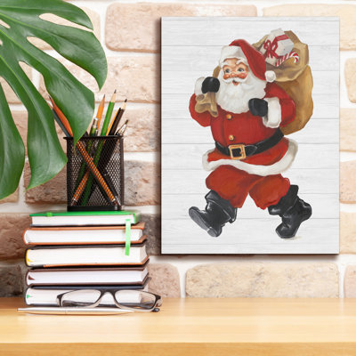 «Nostalgic Santa 2» par Ethan Harper, art mural sur toile