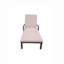 Single Sun Lounger With Wheeler