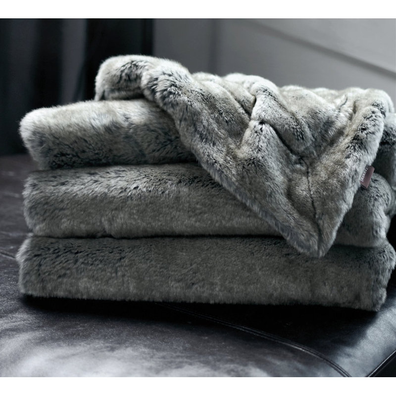 Throw Blanket, Taupe