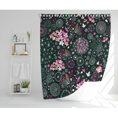 Heyward Polyester Shower Curtain Set