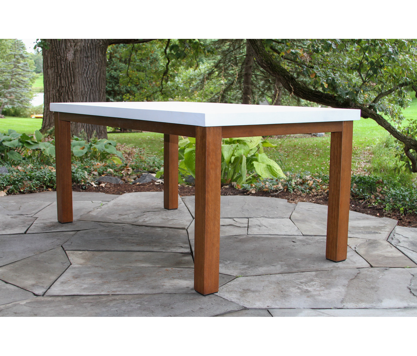 Kinsler 68" Eucalyptus Patio Dining Set