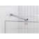 Stellar 73.5 in. x 78 in. Fully Frameless 3 Panel Inline Hinge Shower Door