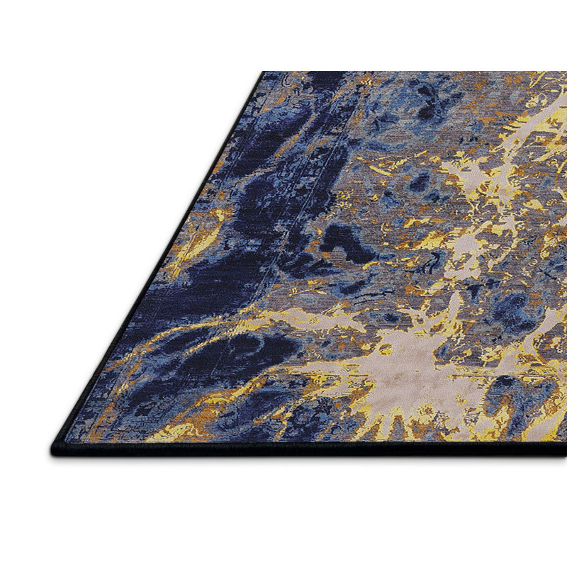 Iron Acton Abstract Indoor Rug, Rectangle 7' x 10'
