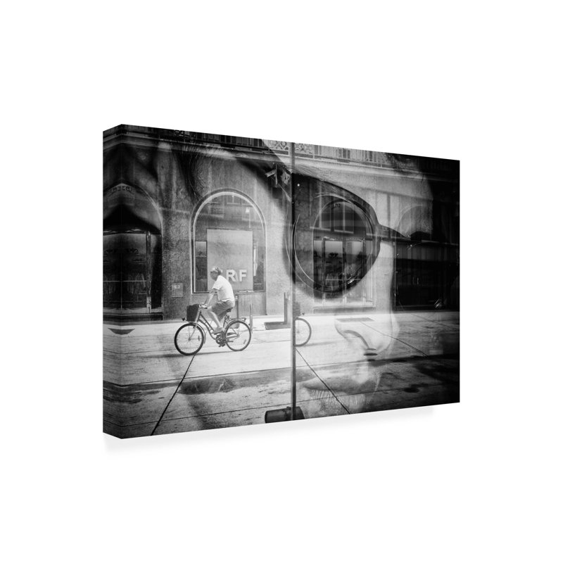 Art sur toile rue bolle Rafael Kos, H 22 po x l 32 po