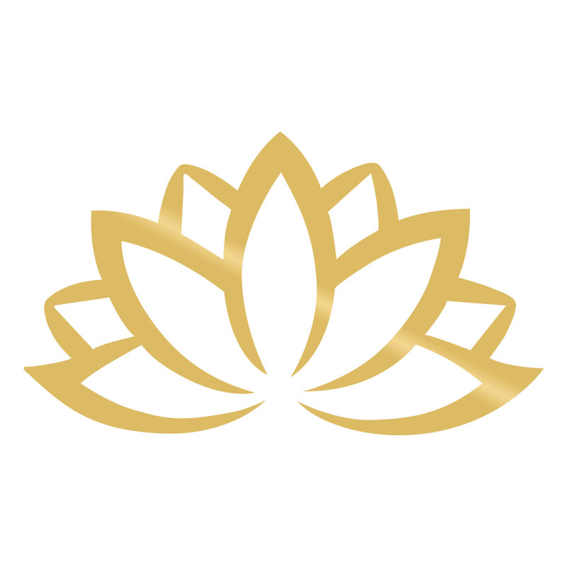 Wall Decor on Metal, Gold