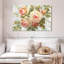 Roses Harnek rétro sur bois flottant-106308491