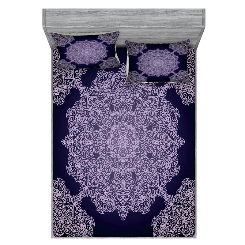Microfiber Sheet Set, Full Sheet Set with Fitted Sheet