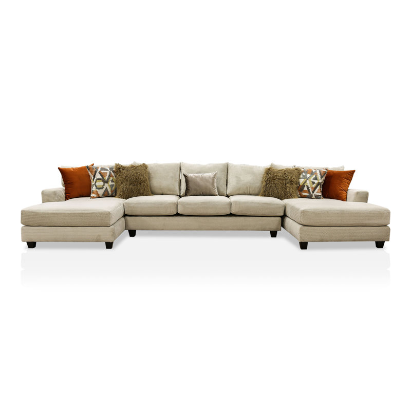 Chevelle Upholstered U-Shaped Sectional Symmetrical