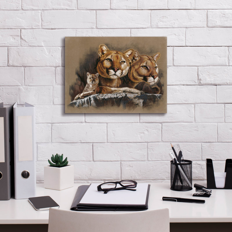 Keisy " Legend " by Barbara Keith, 12" H x 16" W x 0.75" D