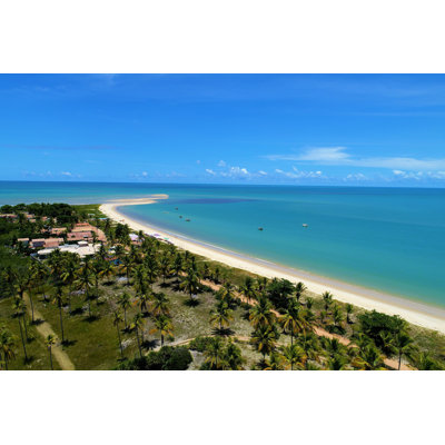 CaraÃ­va Beach - Wrapped Canvas Print