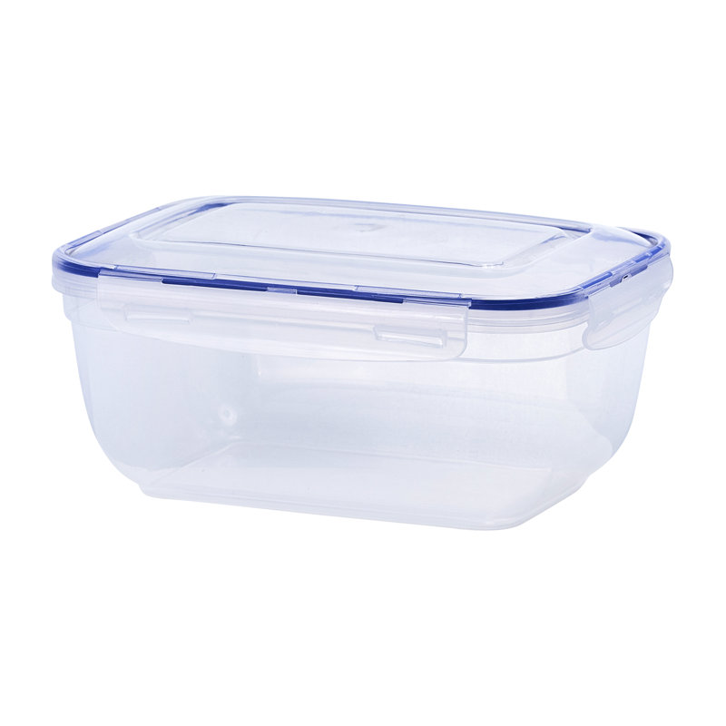 Clear BPA-Free Plastic Airtight Food Storage Container, 4.2 Quart