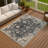 Machine Washable Indoor/Outdoor Chantille ACN2302 Global Rug-202763461