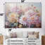 Rose et mauve, ensemble d'art sur toile-107736459-107736461