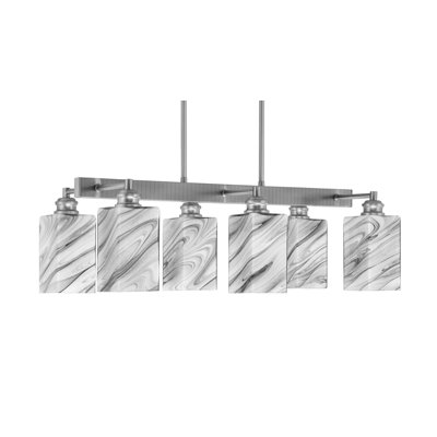 Edge 6 Light Bar With 3.5" Glass