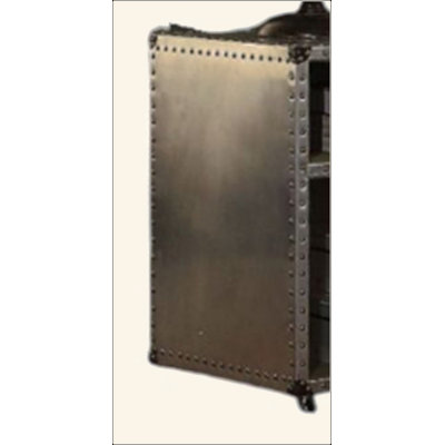 Table de chevet en aluminium Brancaster avec USB