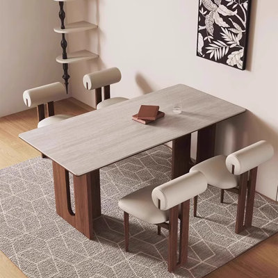 Chaise de salle à manger rectangulaire
