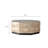 Octagon Coffee Table, 38 Inch Retro Style Wood Center Table with Three-Dimensional Embossed Pattern, Rustic Cocktail Table for Living Room Home