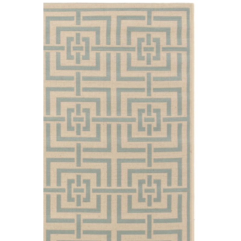 Tapis intérieur / extérieur Gowanus Linden 100, Rectangle 4 pi x 6 pi