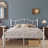 12" Twin French Iron Beds With Headboard & Footboard-1055023100-1055023102