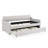 Upholstery Daybed With Twin Size Erectable Trundle And USB Charging Design-1407223276