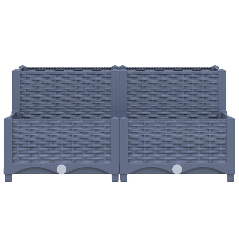 Bosonohy Raised Garden Bed, Grey
