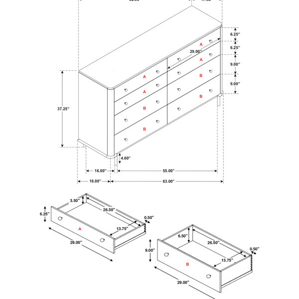 Dimensions du produit