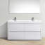 Ensemble de meuble-lavabo double 59 po Royka-89028562