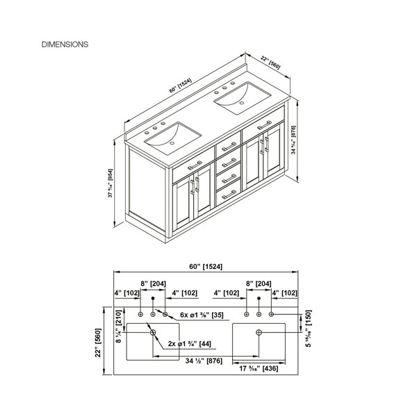 Dimensions du produit