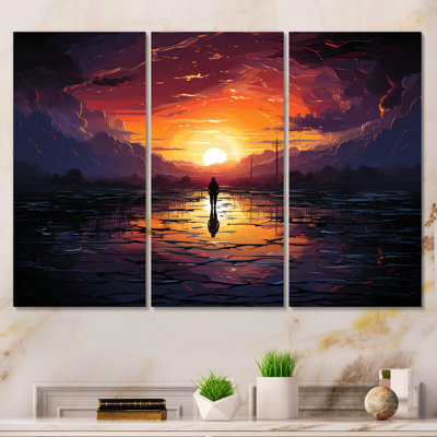 Améthyste «Desert Sands Journey IV» - art mural désert
