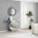 Rillamas 47.2" Mirrored Glass Console Table
