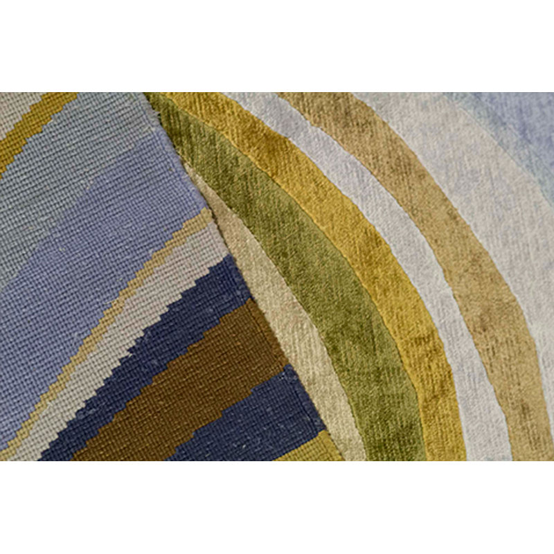 Tapis multicolore de haute qualité noué à la main