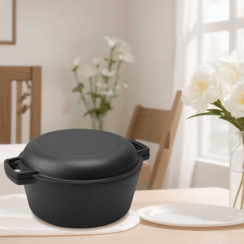 5L Cast Iron Saucepan