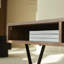 Metric Solid Wood Coffee Table