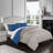 Solid Reversible Modern & Contemporary Polyester Box Stitch Comforter-1924931576-1924931579