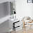 Oquendo 20.375 " W Wall Mounted 0 Single Double Single Vanity Bathroom Vanity With Ceramic Top-26910543