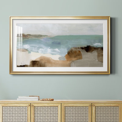 «Ocean Sigh III» - peinture encadrée