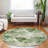 Machine Washable Indoor/Outdoor Xhevrie Aloe Rug-1968327038
