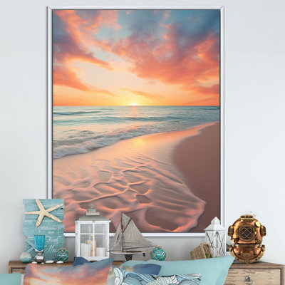 «Belita Beach Golden Sands X III», reproduction sur toile