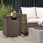 16'' x 16'' Straight Metal Propane Tank Cover