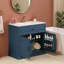 Meuble-lavabo 36 po avec lavabo en céramique, tablette réglable et portes à fermeture en douceur-719691858