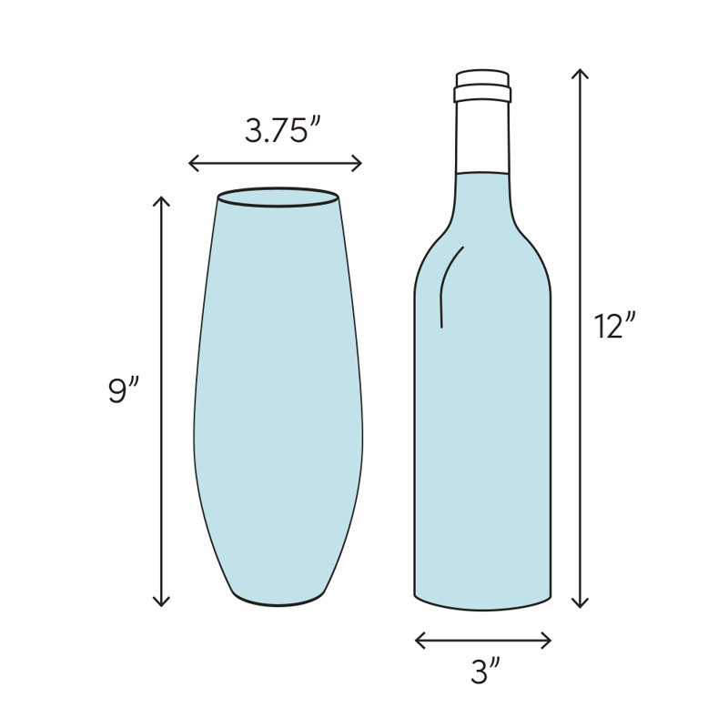 Walkowiak 19oz. Wine Glass, Yes
