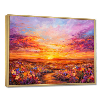 El Paso Sunset I - Texas Wall Art