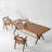 High-end solid wood dining table-1817495314