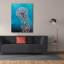 «Colorful Jellyfish 2» par Carolee Vitaletti, art mural sur toile-555178746